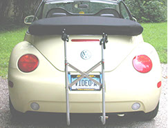 volkswagen beetle bike rack